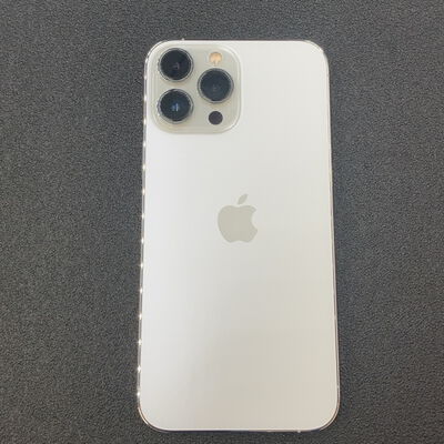 【熊本浜線店】中古  【SoftBank版SIMフリー】Apple iPhone13 Pro Max 6.7インチ 128GB シルバー MLJ53J/A 147507 