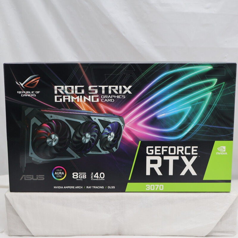 中古 ASUS ROG-STRIX-RTX3070-8G-GAMING（RTX3070 8GB） 3480041209