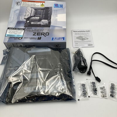 【神戸・三宮店】中古  MSI B760M PROJECT ZERO (B760 mATX DDR5) 167315 