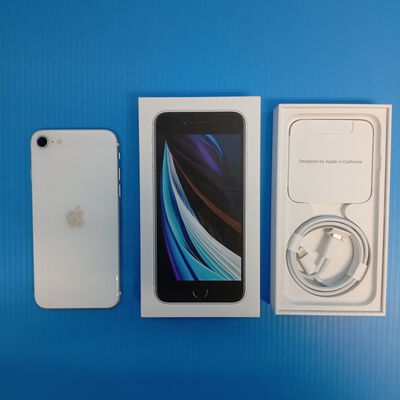 【大須店】中古  【au】Apple iPhoneSE 4.7インチ (第2世代/2020) 64GB (ホワイト) MHGQ3J/A 新パッケージ版 146172 