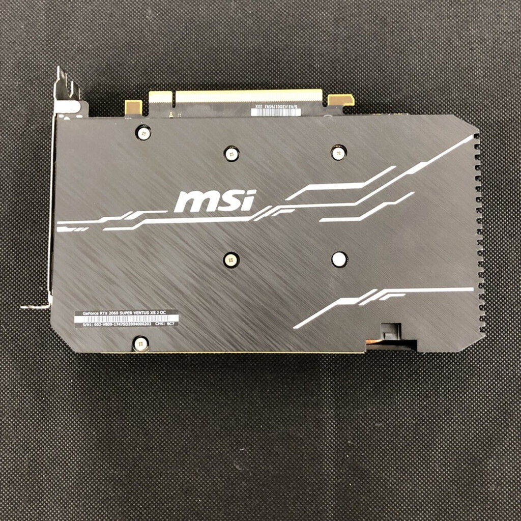 中古 MSI GeForce RTX2060SUPER VENTUS XS J OC (RTX2060SUPER 8GB)_