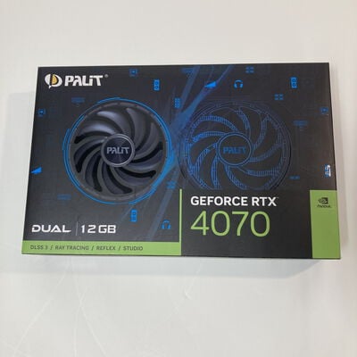 【富山本郷店】中古  Palit NED4070019K9-1047D (RTX4070 12GB) 157123 