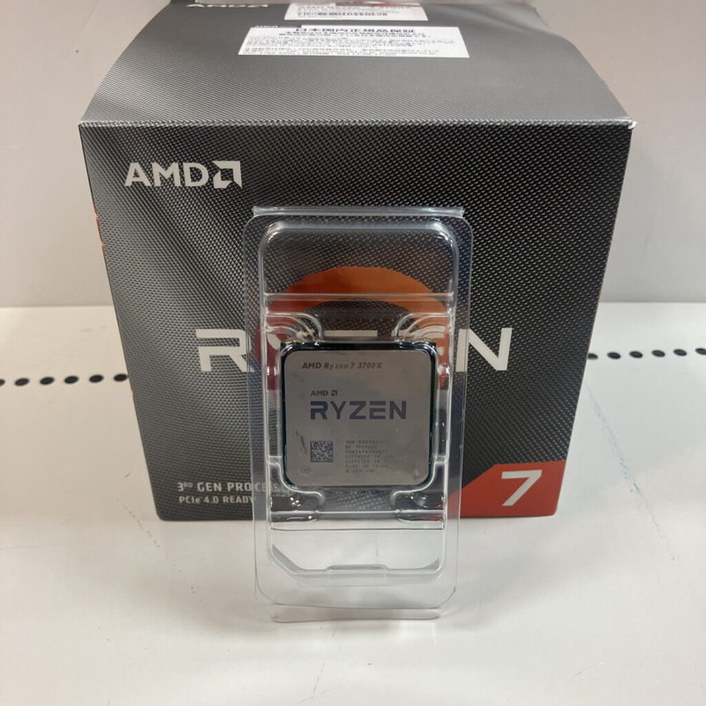 中古 AMD Ryzen 7 3700X (AM4/3.6/36M/C8/T16/65W) 140025 （372012