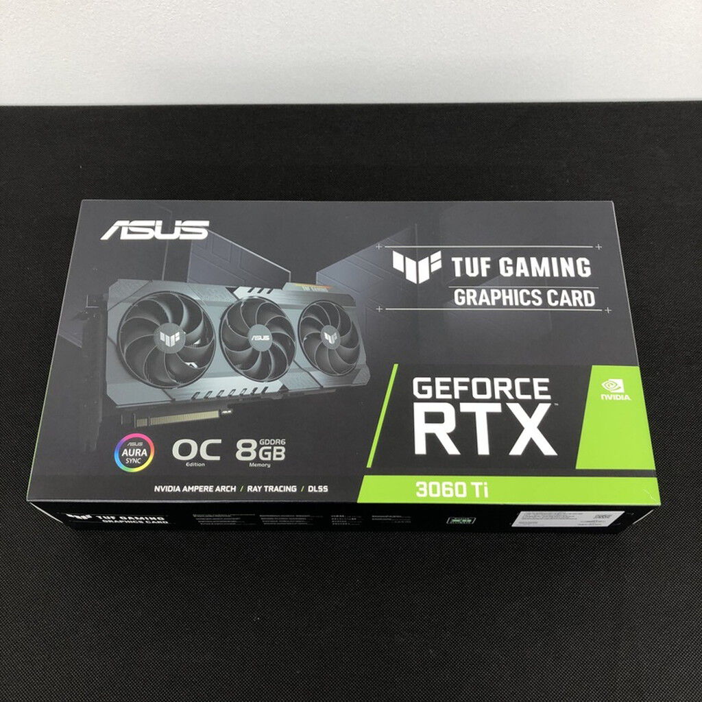 中古 ASUS TUF-RTX3060TI-O8G-GAMING (RTX3060Ti 8GB) 144187