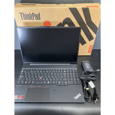 【富士青葉店】中古  Lenovo ThinkPad E16 Gen 2 AMD (AMD Ryzen5 7535U 2.9GHz/16GB/SSD256GB/-/オンボード/16/1920x1200/Wi-Fi/WEBCAM/W11P64) 176149 