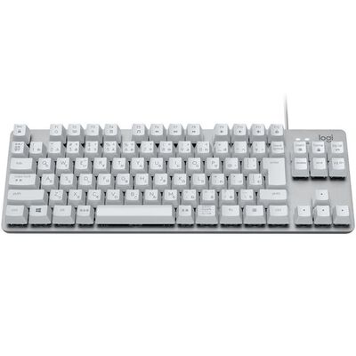 Logicool  TKL Mechanical Keyboard K835-Linear K835OWR (オフホワイト シルバー TTCレッド) 