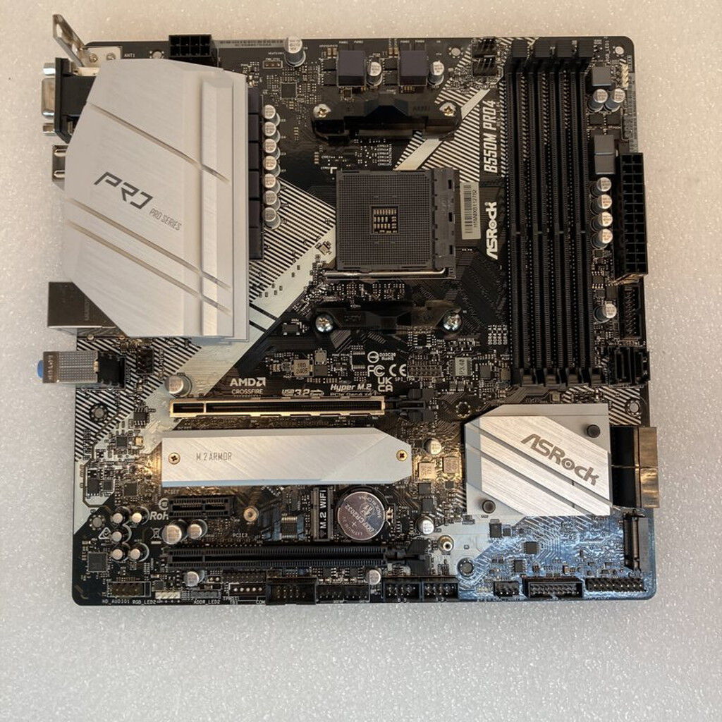 中古 ASRock B550M Pro4 (B550 AM4 mATX DDR4) 142938 （400350