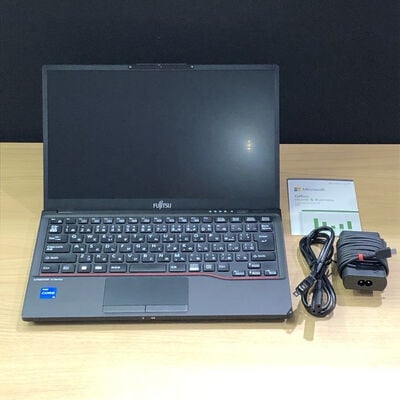 【甲府飯田店】中古  FUJITSU LIFEBOOK U6312/K (INTEL Core i5 1245U /16GB/SSD256GB/-/オンボード/13.3/1920x1080/Wi-Fi/WEBCAM/W11H64/MicrosoftOffice H&B 2024付) 181332 