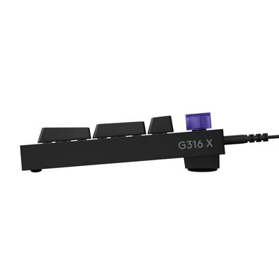 Logicool  G316 X 98 有線ゲーミングキーボード G316X-98-LNBK (リニア ブラック) 