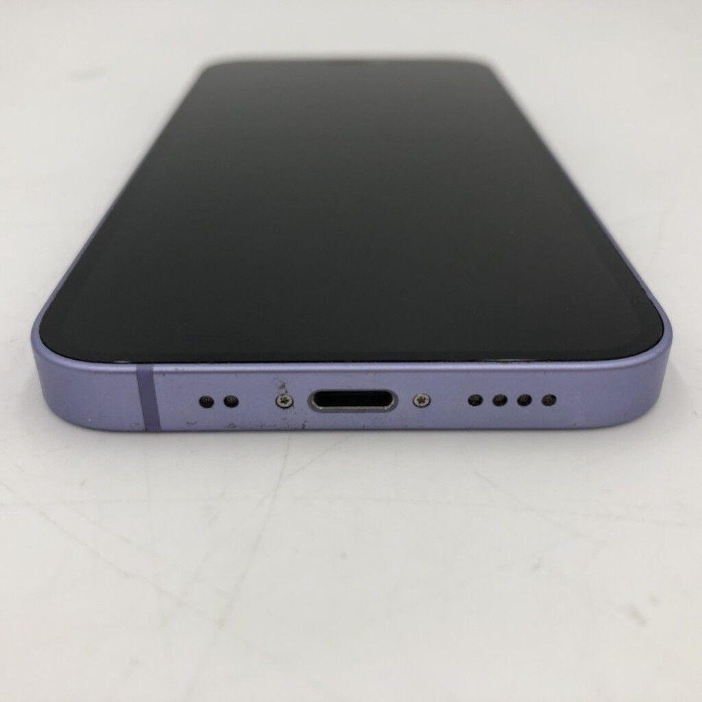 中古 Apple iPhone12 mini 5.4インチ 128GB (パープル) 国内版SIM