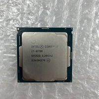 中古  INTEL Core i7 8700 (1151/3.20GHz/12M/C6/T12) 3410015078 