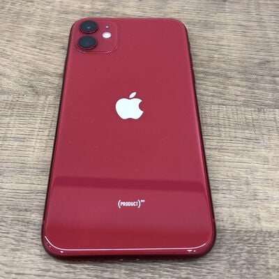 【宇都宮鶴田店】中古  Apple iPhone11 6.1インチ 128GB (PRODUCT)RED 国内版SIMロックフリー MWM32J/A 140569 