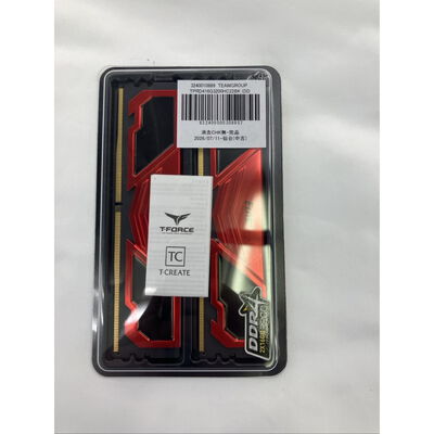 【仙台店】中古  TEAMGROUP TPRD416G3200HC22BK (DDR4 PC4-25600 16GB 2枚組) 3240010889 