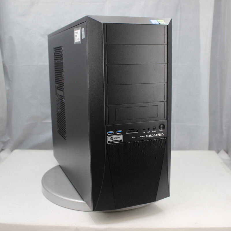 中古 THIRDWAVE GALLERIA KT(Intel Core i7 9700K/16GB/SSD500GB/なし