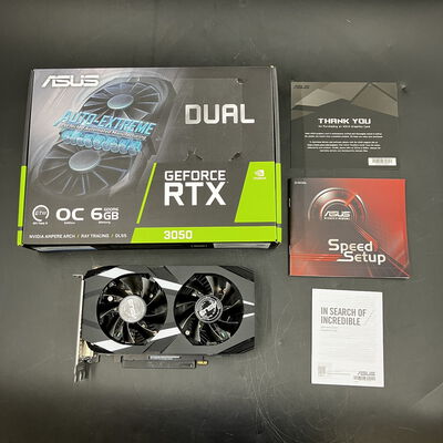 【大須店】中古  ASUS DUAL-RTX3050-O6G [PCIExp 6GB] 3120023251 
