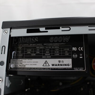 【通販センター】中古  インバースネット FRONTIER(AMD Ryzen 5 3600/16GB DDR4 (PC4)/SSD500GB/なし/NVIDIA GeForce GTX 1660 SUPER 6GB/W11H64 MAR) 192885 