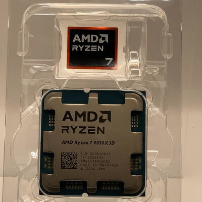 【佐賀南部バイパス店】中古  AMD Ryzen 7 9850X3D (AM5/4.7/104M/C8/T16/120W) 188690 