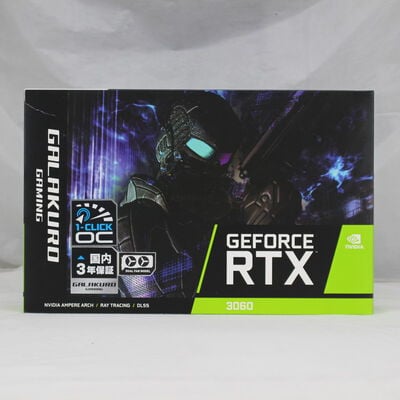 中古  玄人志向 GG-RTX3060-E12GB/OC/DF（RTX 3060 12GB） 3480033535 