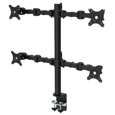 グリーンハウス  4画面用液晶ディスプレイアーム 4アーム クランプ式 GH-AMCR02 