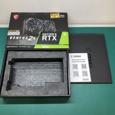 【津ラッツ店】中古  MSI GeForce RTX 3050 VENTUS 2X 8G OC [PCIExp 8GB] 4990000870 