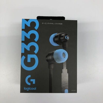 【徳島住吉店】中古  ﾛｼﾞｸｰﾙ G333-BK (有線 ｹﾞｰﾐﾝｸﾞｲﾔﾎﾝ) 5230000481 