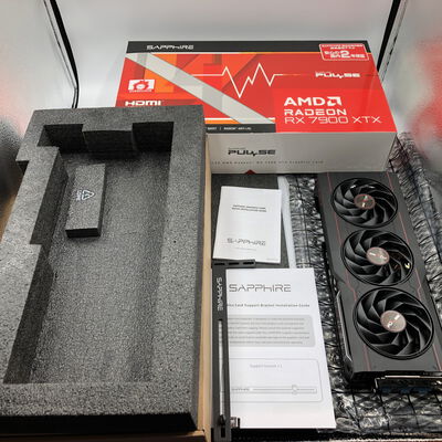 【水戸赤塚店】中古  SAPPHIRE PULSE AMD RADEON RX 7900XTX GAMING OC 24GB GDDR6 Dua(RX 7900XTX 24GB) 4680002366 