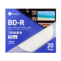 Miraisell  MS2-BDR25PWB-20P (BD-R 25GB 20枚) 