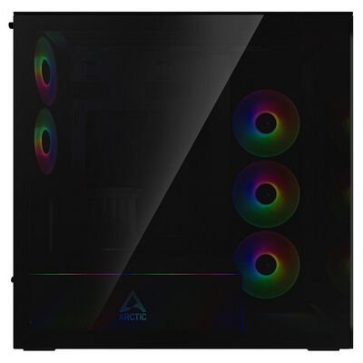 ARCTIC  Xtender VG Black ACPCC00016A (E-ATX ガラスパネル ブラック) 