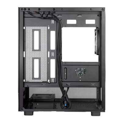 SilverStone  Lucid 04 SST-LD04-B-ARGB (MicroATX ガラス ブラック) 