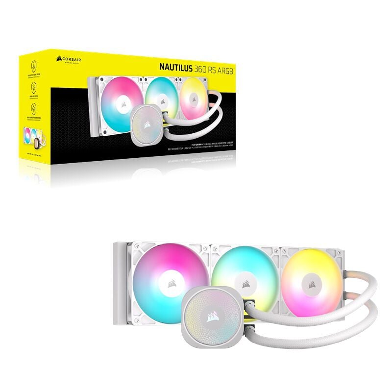 Corsair NAUTILUS 360 RS ARGB White CW-9060095-WW ｜ パソコン通販の