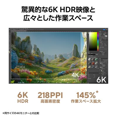 ASUS  ProArt Display 6K PA32QCV (31.5インチワイド 液晶モニター) 