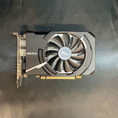 【横浜駅前店】中古  MSI GTX 1650 D6 AERO ITX J OC（GTX1650/4GB/GDDR6） 3400009294 