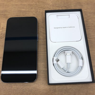【宇都宮鶴田店】中古  【国内版SIMフリー】Apple iPhone13 Pro 6.1インチ 128GB シルバー MLUF3J/A 147451 