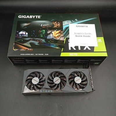 【大須店】中古  GIGABYTE GV-N3070EAGLE OC-8GD（RTX3070 8GB） 3480036927 