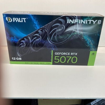 【京都店】中古  Palit NE75070019K9-GB2050S (RTX5070 12GB Infinity 3) 188943 