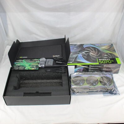【通販センター】中古  Palit NE7507T019T2-GB2030G (RTX5070Ti GameRock) 3480034082 