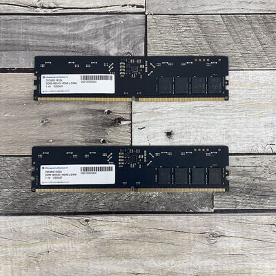 【広島店】中古  ﾄﾞｽﾊﾟﾗｾﾚｸﾄ D5D4800-16G2A(DDR5 PC5-38400 16GBx2) 3320005236 