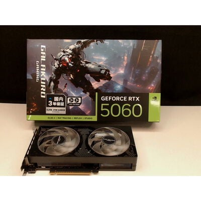 【前橋ｲﾝﾀｰｱｶﾏﾙ店】中古  GG-RTX5060-E8GB/OC/DF(RTX5060 8GB PCI-E) 4540001701 