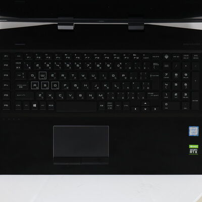 【通販センター】中古  HP OMEN Laptop17(Intel Core i7 9750H/16GB DDR4 (PC4)/SSD512GB+HDD1TB/なし/NVIDIA GeForce RTX 2070 8GB/17.3/1920x1080/Wi-Fi/W11H64 MAR) 204001 