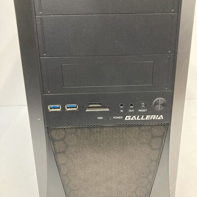 【神戸・三宮店】中古  GALLERIA ZJ(i7 8700K/24GB/SSD256GB/HDD1TB/GTX1060) 3430006113 