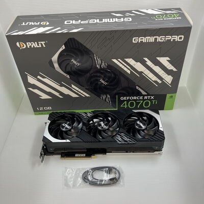 【秋葉原本店】中古  Palit NED407T019K9-1043A (RTX4070Ti 12GB) 154191 
