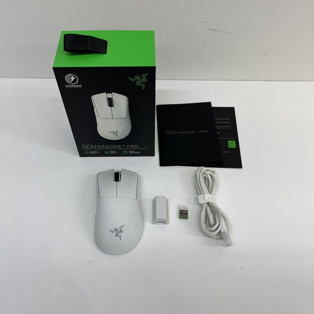 中古 Razer DeathAdder V3 Pro（white） 4990001543 （379474