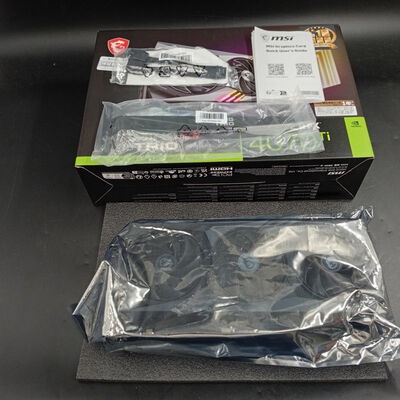 【大須店】中古  MSI GeForce RTX 4070 Ti GAMING X TRIO 12G (RTX4070Ti 12GB) 154204 