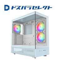 ドスパラセレクト  XR PASTEL BLUE (ATX ガラス) 