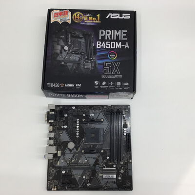 【福山ココローズ店】中古  ASUS PRIME B450M-A (B450 AM4 mATX DDR4) 137892 