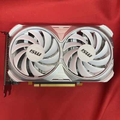 【千葉店】中古  MSI GeForce RTX 4060 VENTUS 2X WHITE 8G OC (RTX4060 8GB) 188919 