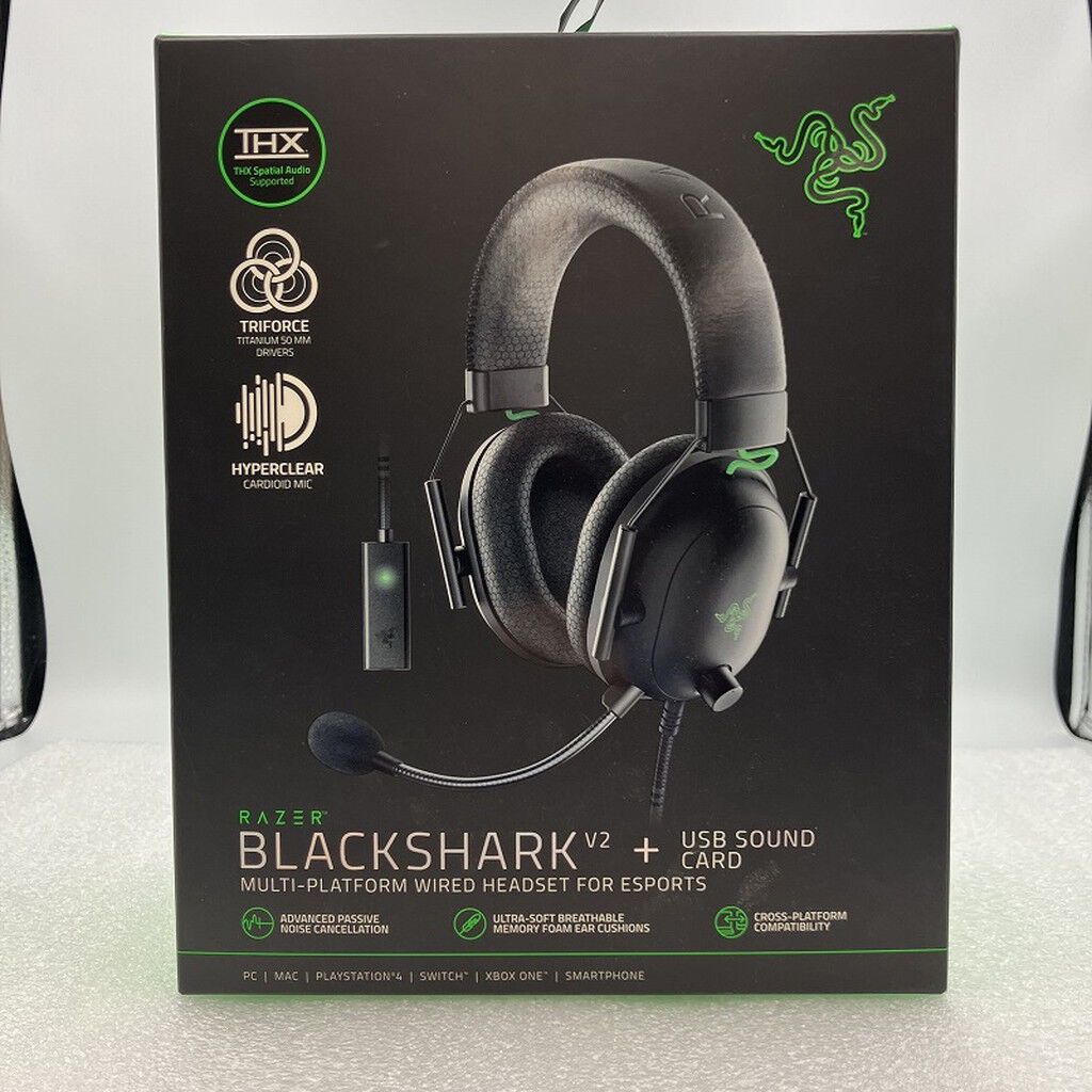 中古 Razer BlackShark V2 (RZ04-03230100-R3M1) 148084 （398107