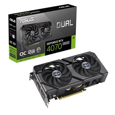 ASUS  DUAL-RTX4070S-O12G-EVO (GeForce RTX 4070 SUPER 12GB) 