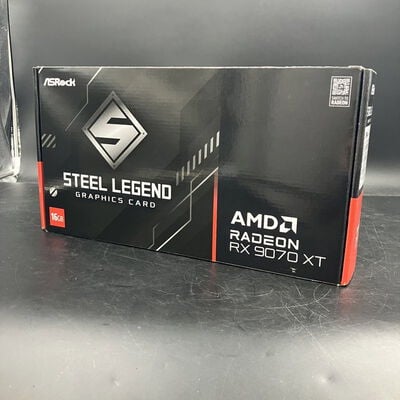 【大須店】中古  ASRock RX9070XT SLD 16G Steel Legend Dark 16GB (RX9070XT 16G) 176936 