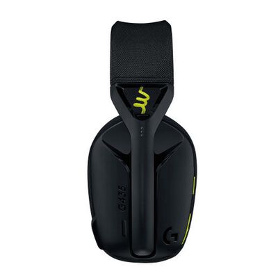 Logicool  G435 LIGHTSPEED Wireless Gaming Headset G435BK (ブラック&ネオンイエロー) 